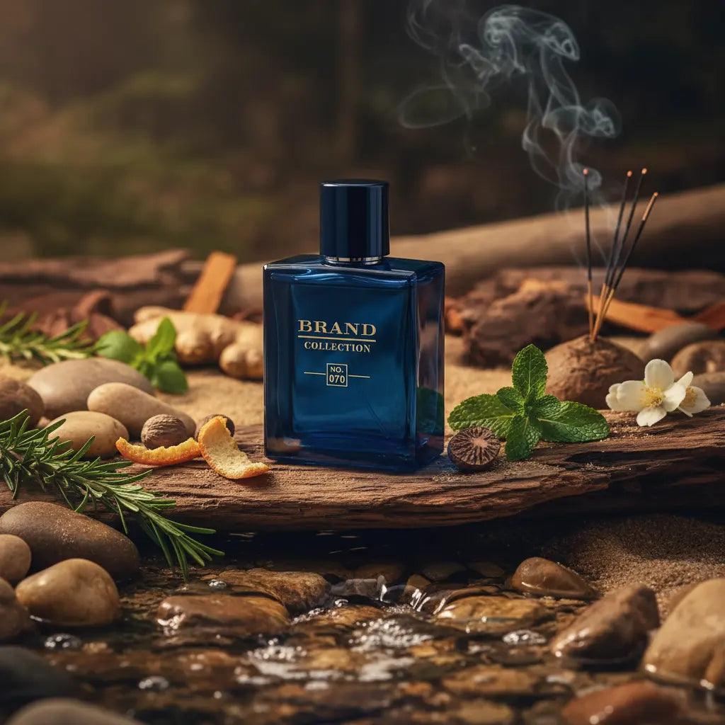 070 - Inspiração Bleu de Chanel Masculino Eau de Parfum - Brand Collection - Universo do Perfume