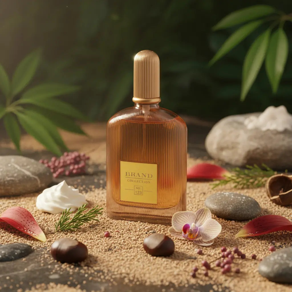 123 - Inspiração Tom Ford Orchid Soleil Eau de Parfum Feminino - Brand Collection - Universo do Perfume