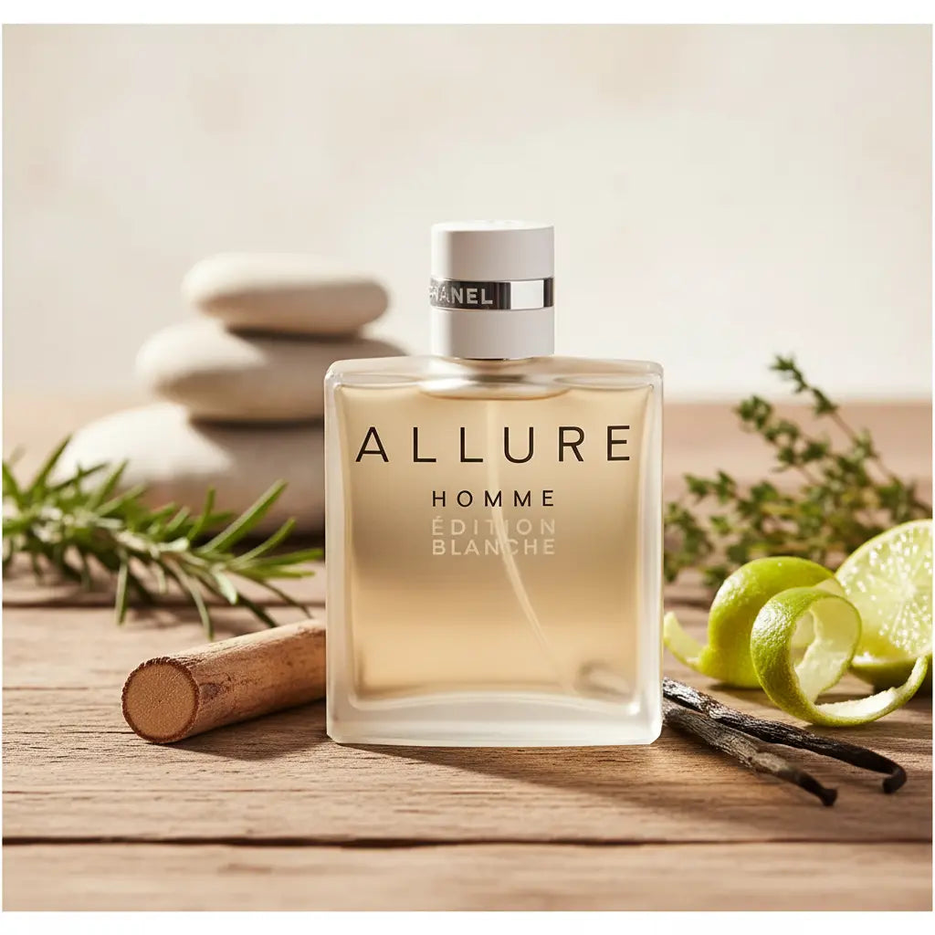 Allure Homme Édition Blanche Eau de Parfum Masculino - Chanel - Universo do Perfume