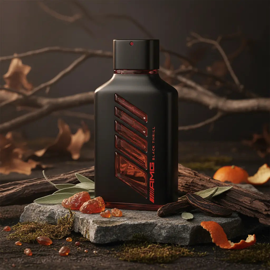 AMG Black Thrill Eau de Parfum Masculino - Mercedes-Benz - Universo do Perfume