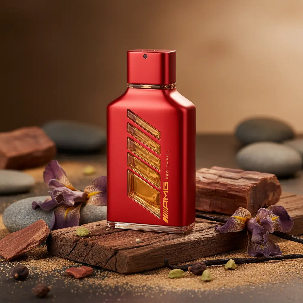 AMG Red Thrill Eau de Parfum Masculino - Mercedes-Benz - Universo do Perfume