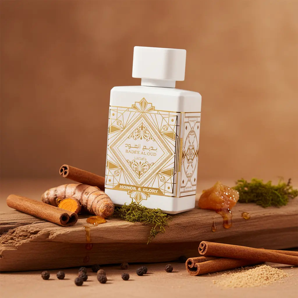 Bade'e Al Oud Honor & Glory Eau de Parfum Feminino - Lattafa - Universo do Perfume