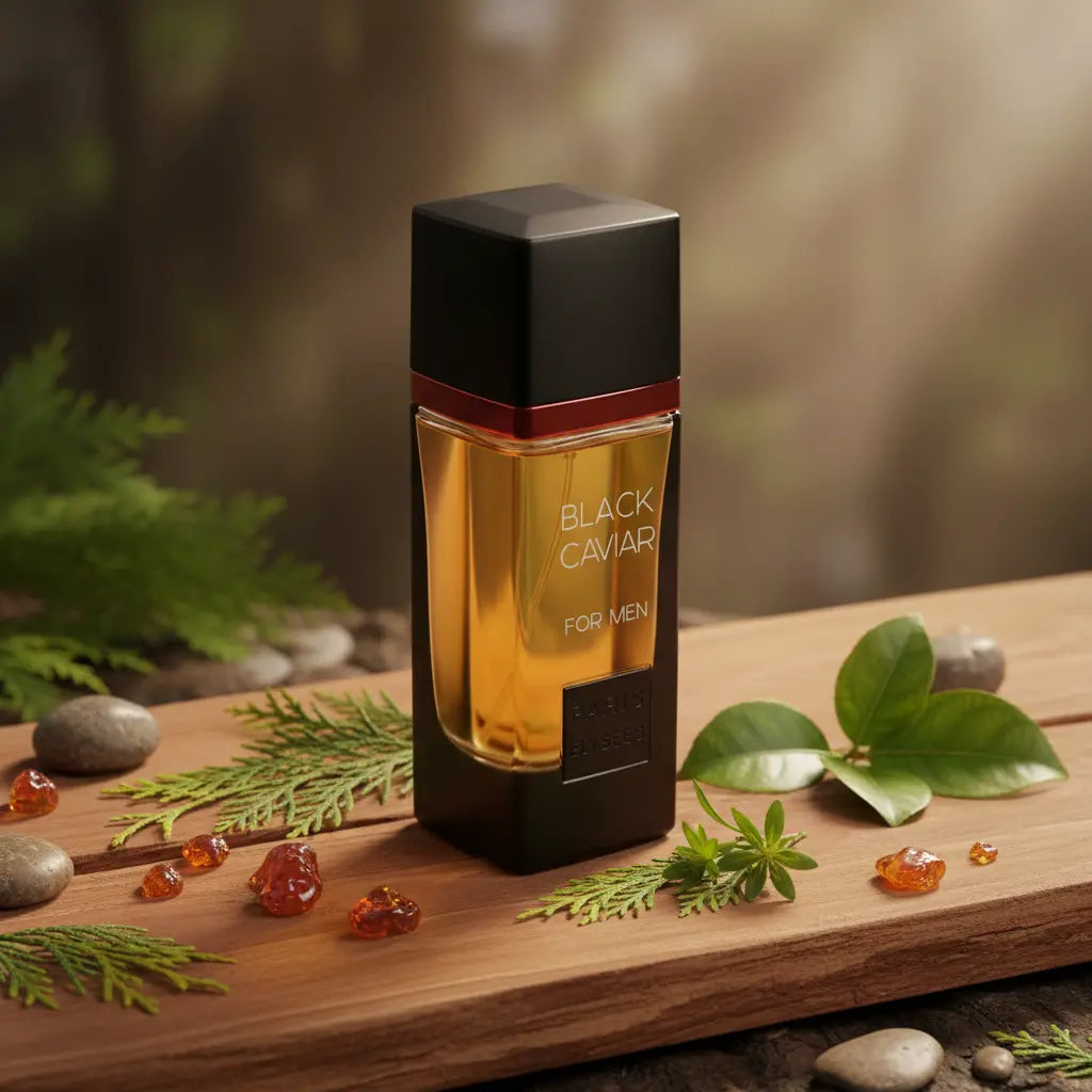 Black Caviar Collection For Men Eau de Toilette Masculino - Paris Elysees - Universo do Perfume