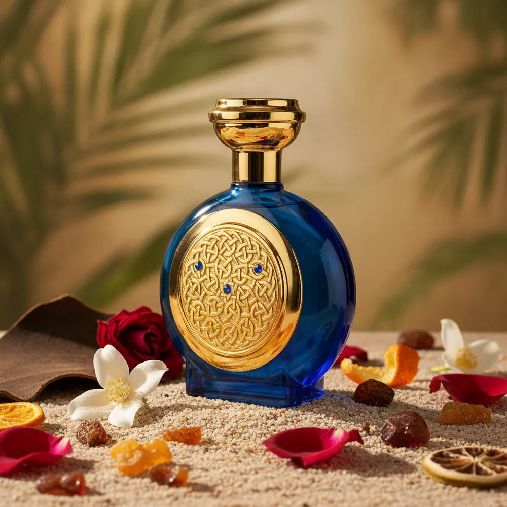 Perfume Blue Sapphire Supercharged Parfum Unissex - Boadicea The Victorious em composição olfativa inspirada na fragrância