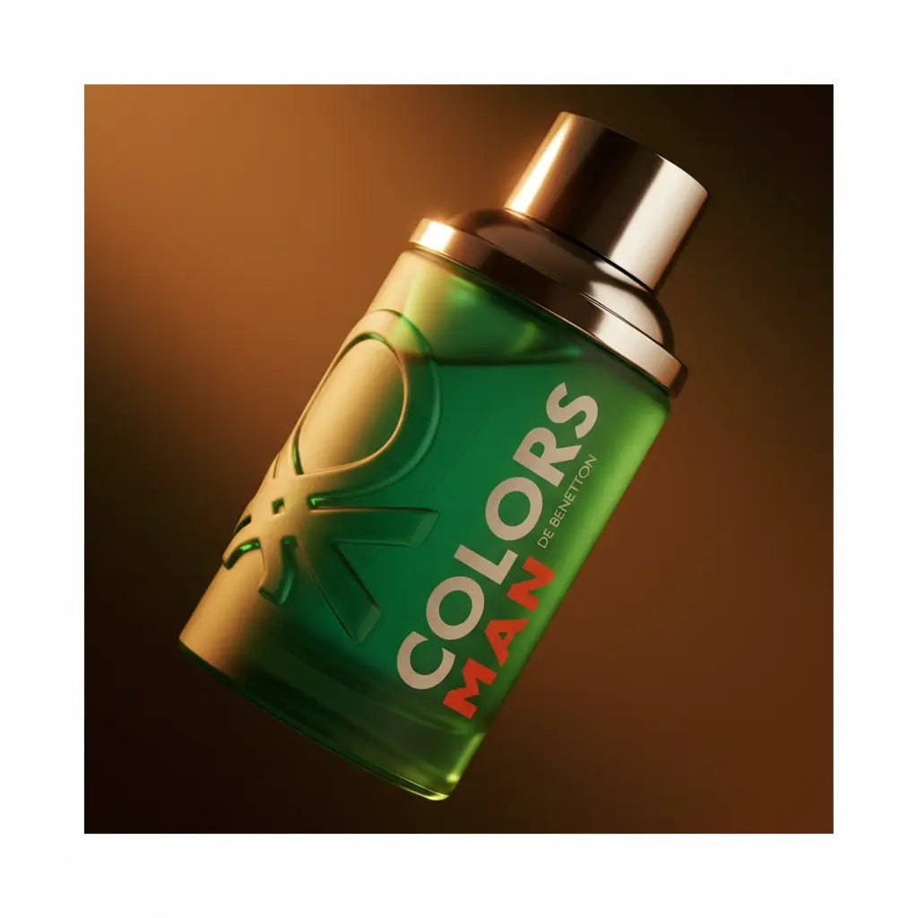 Colors Man Green Eau de Toilette Masculino - Benetton - Universo do Perfume