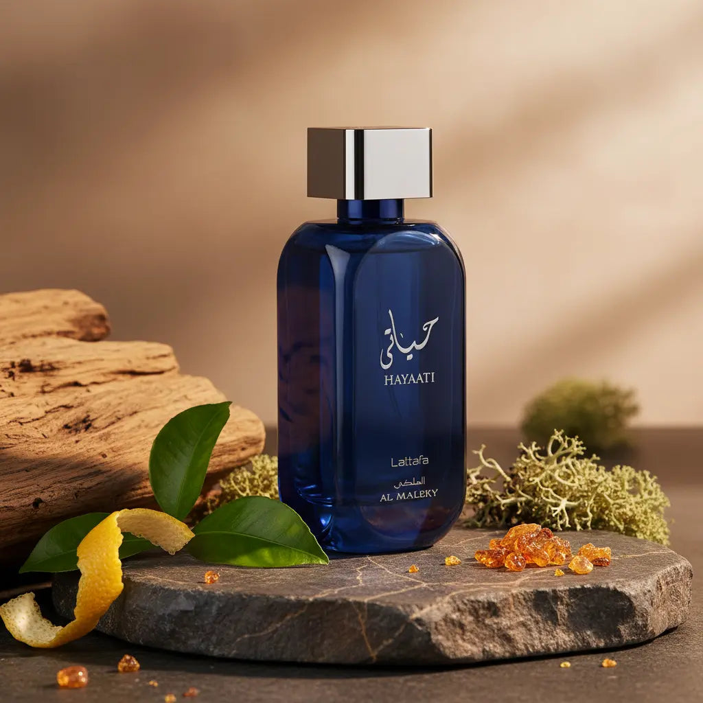 Hayaati Al Maleky Eau de Parfum Masculino - Lattafa - Universo do Perfume