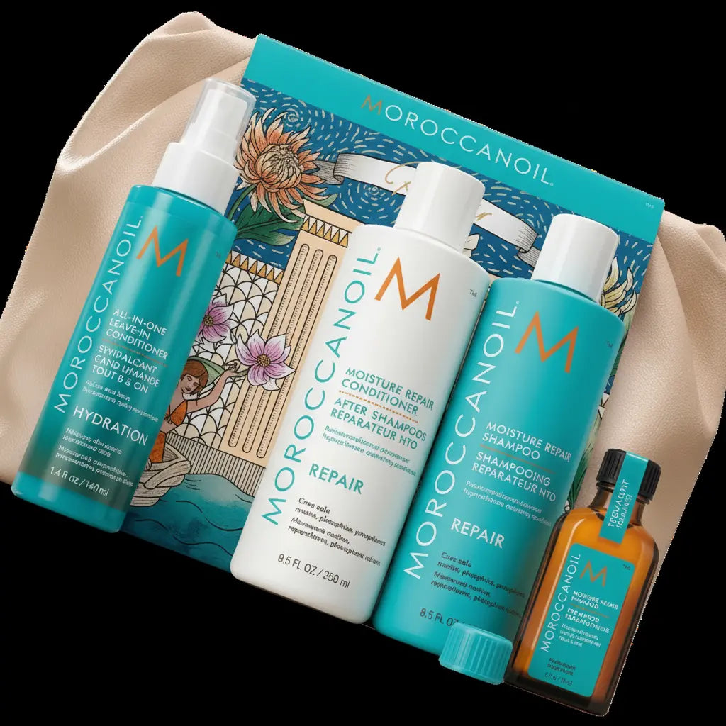 Kit Moroccanoil Repair Tratamento Capilar Completo Unissex - Moroccanoil - Universo do Perfume