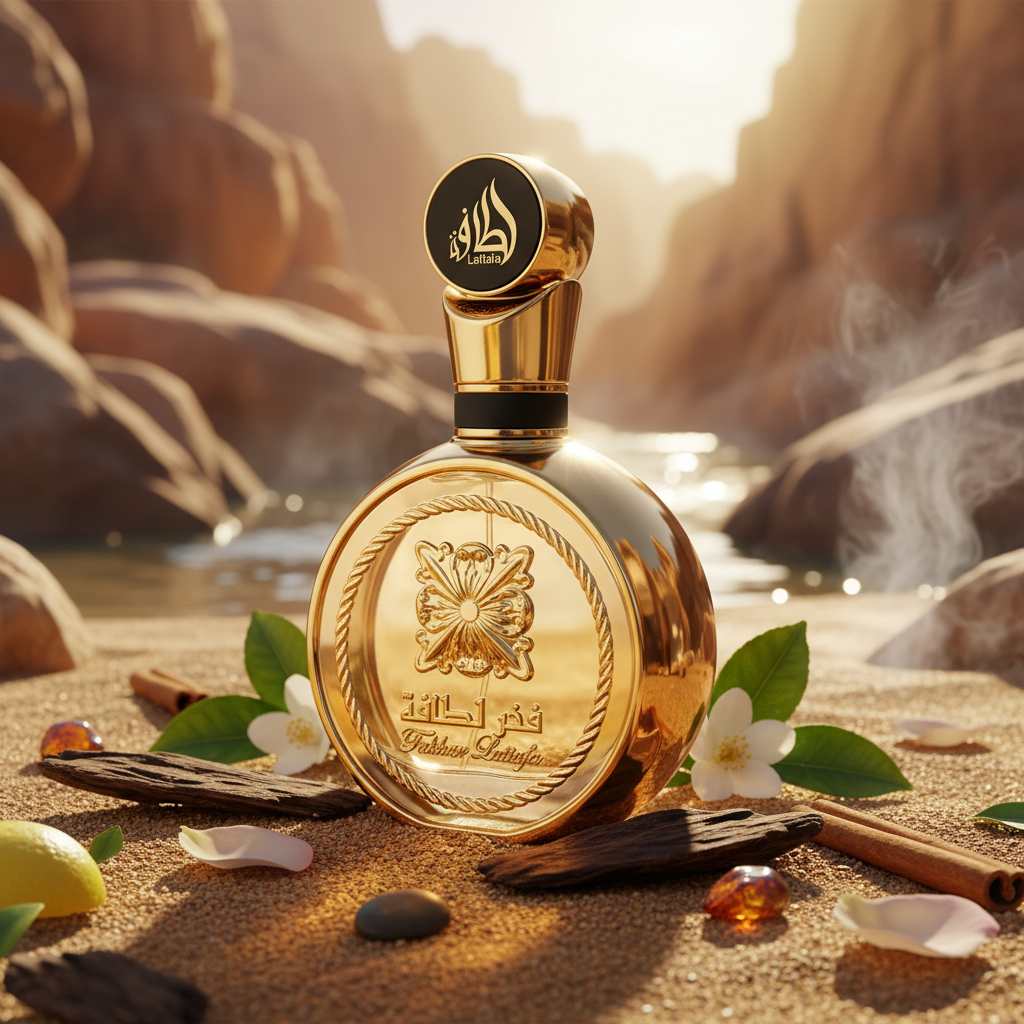 Perfume Lattafa Fakhar Gold Eau de Parfum Unissex - Lattafa em composição olfativa inspirada na fragrância