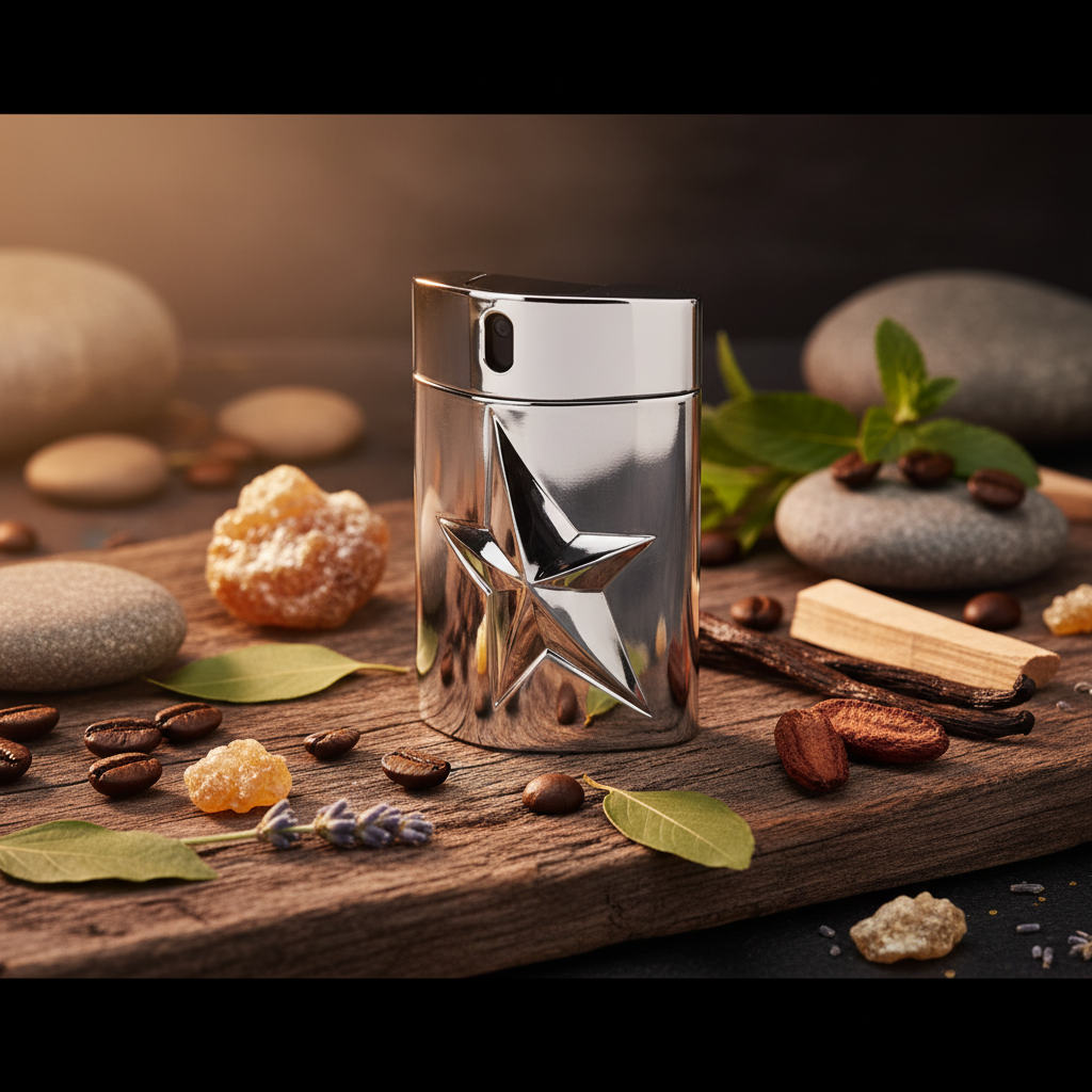 Perfume Miniatura A*Men Eau de Toilette Masculino - Thierry Mugler em composição olfativa inspirada na fragrância