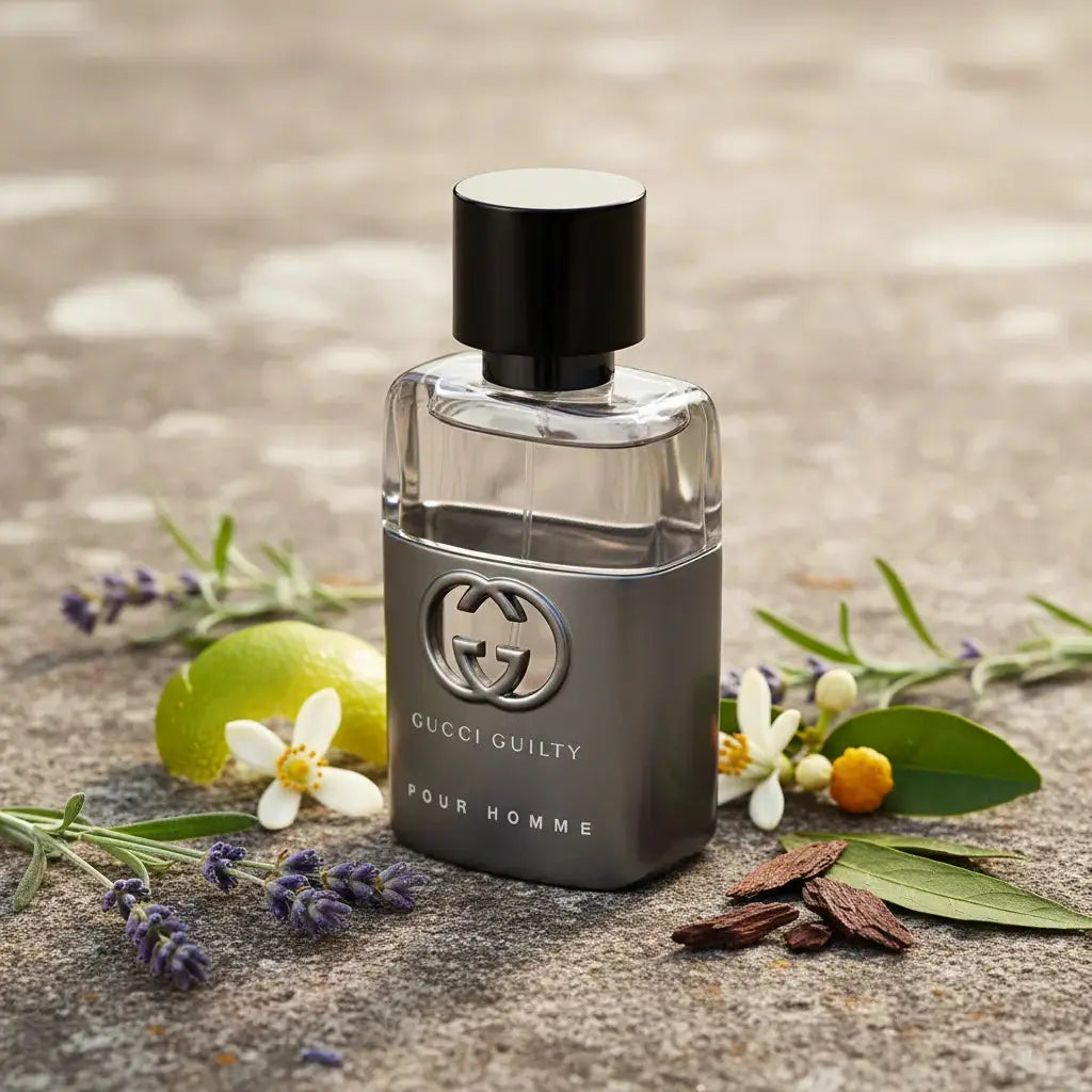 Miniatura Gucci Guilty Pour Homme Eau de Toilette Masculino - Gucci - Universo do Perfume