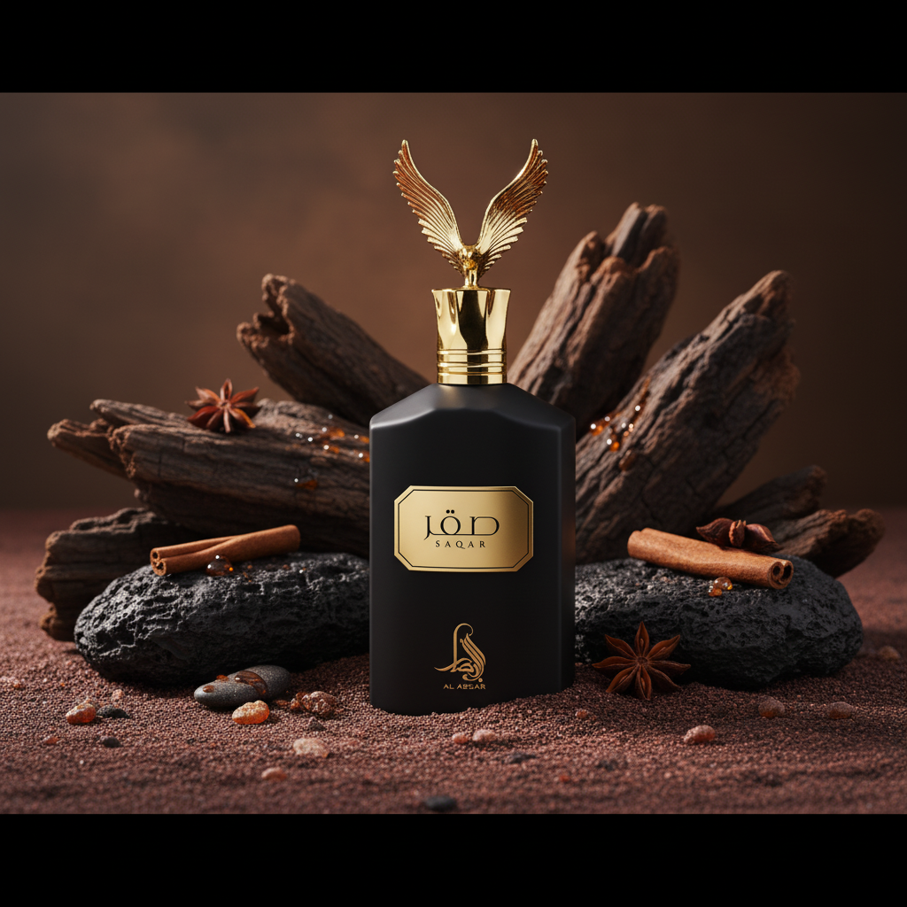 Perfume Saqar Eau de Parfum Unissex - Al Absar em composição olfativa inspirada na fragrância