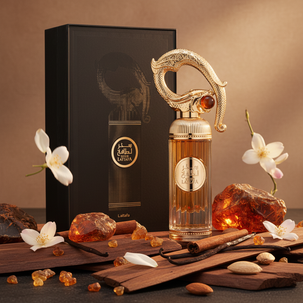 Perfume Sehr Lattafa Eau de Parfum Unissex - Lattafa em composição olfativa inspirada na fragrância