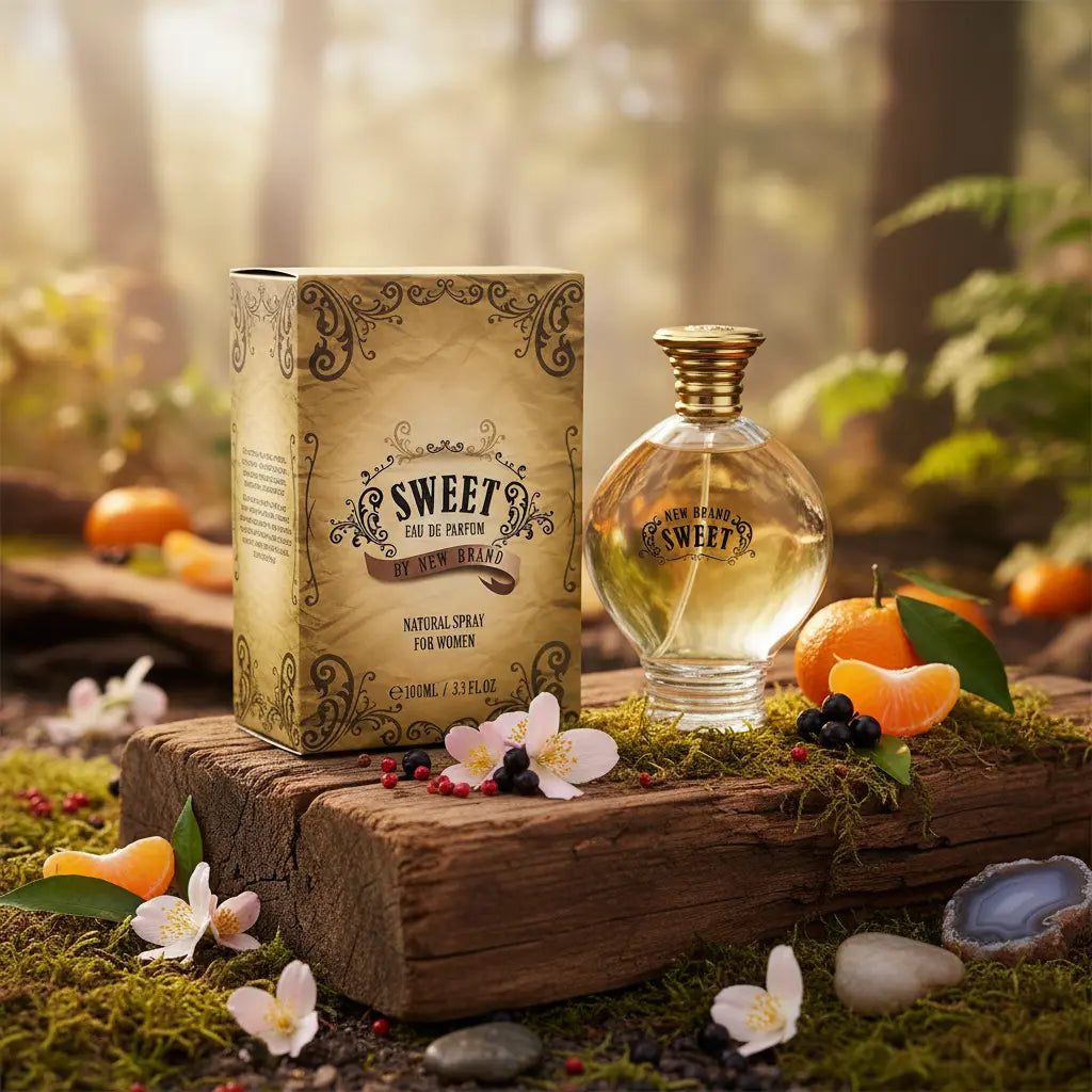 Sweet for Women Eau de Parfum Feminino - New Brand - Universo do Perfume