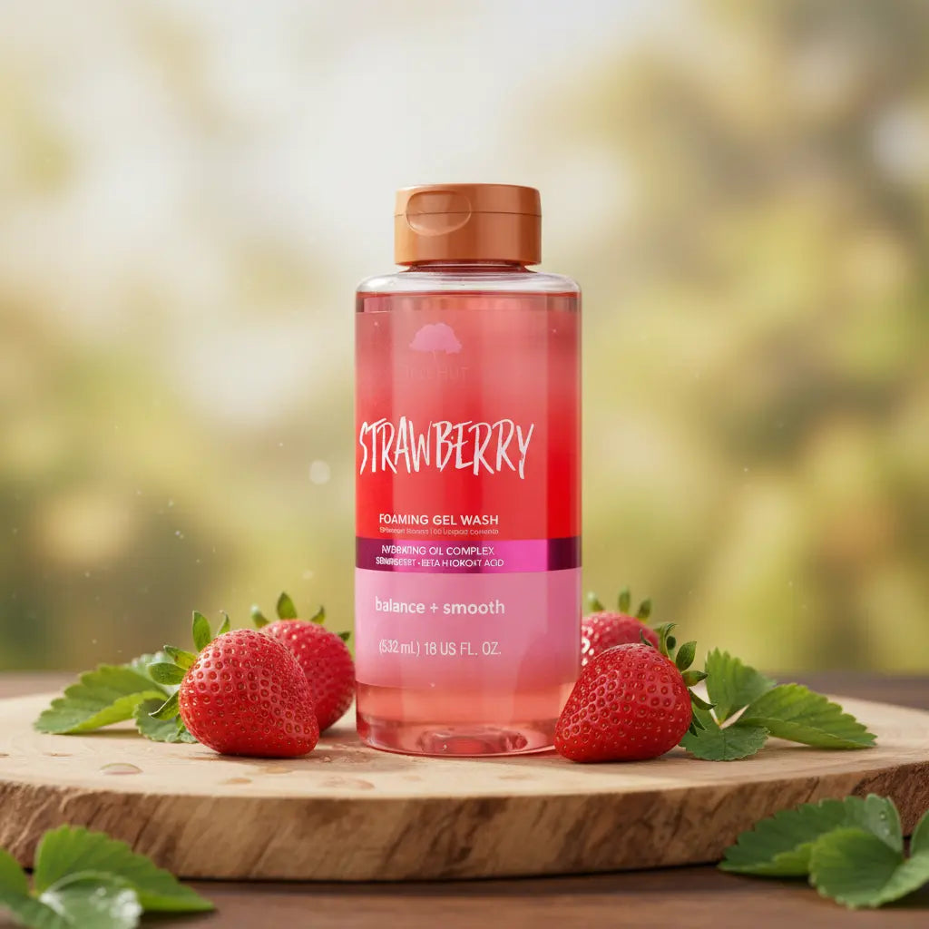 Tree Hut Strawberry Foaming Gel Wash Sabonete Liquido - Tree Hut - Universo do Perfume