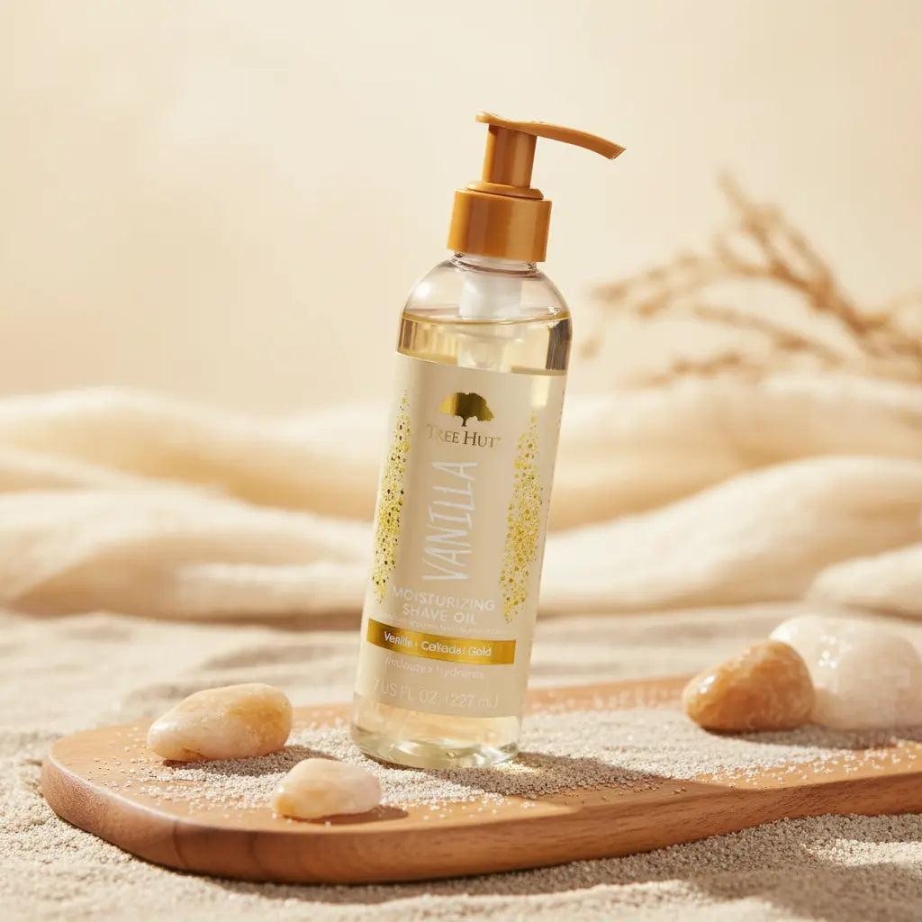 Tree Hut Vanilla Moisturizing Shave Oil Óleo para Depilação Unissex - Tree Hut - Universo do Perfume