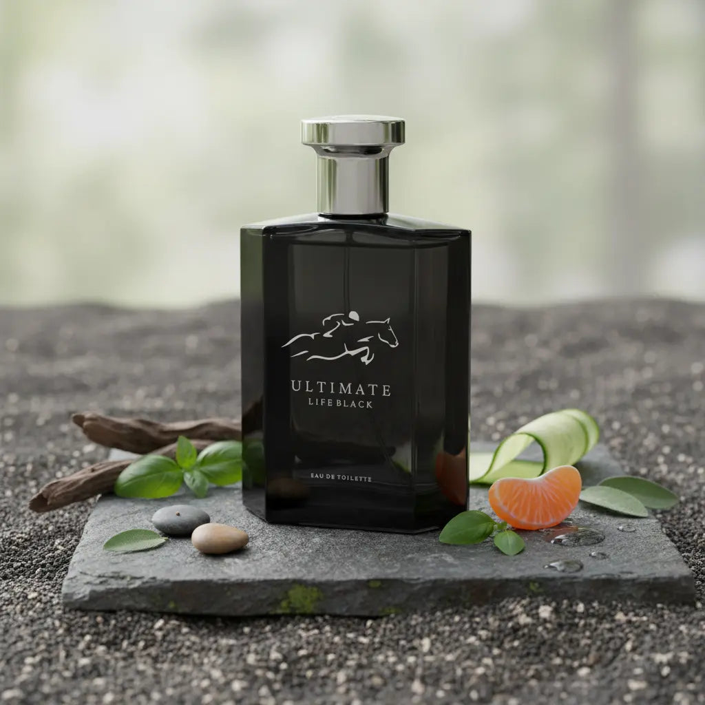 Ultimate Life Black Eau de Toilette Masculino - Linn Young - Universo do Perfume