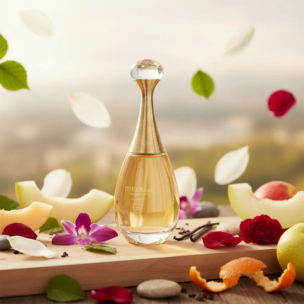 007 - Inspiracao Jadore Feminino Eau de Parfum - Dream Brand Collection - Universo do Perfume