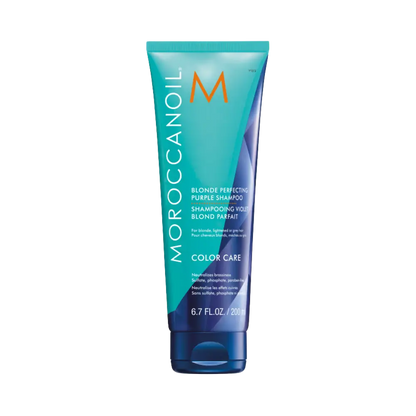 Shampoo Blonde Perfecting Purple Color Care 200ml - Moroccanoil - Universo do Perfume