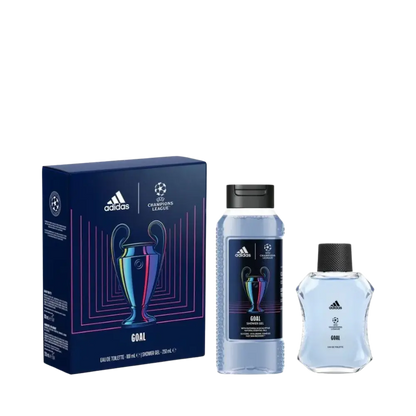 Kit Adidas Uefa Champions League Goal Eau de Toilette Masculino - Adidas - Universo do Perfume