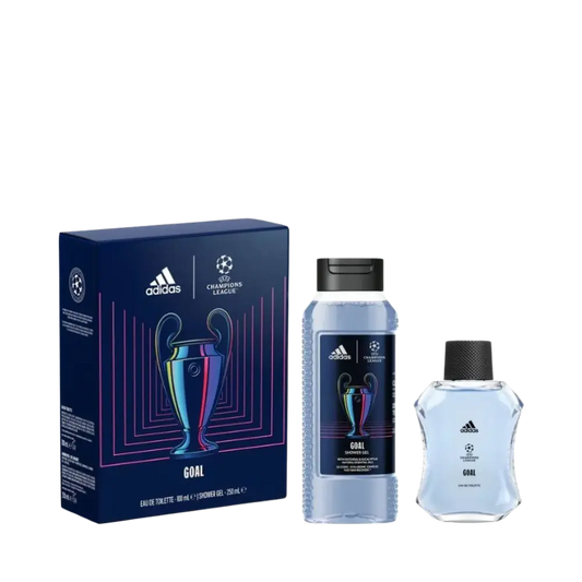Kit Adidas Uefa Champions League Goal Eau de Toilette Masculino - Adidas - Universo do Perfume