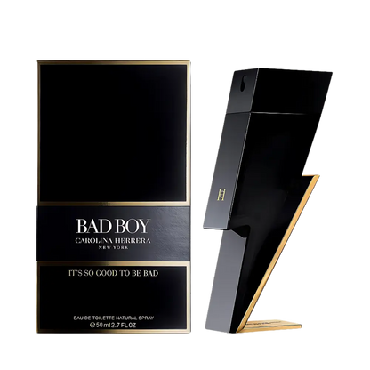 Bad Boy Eau de Toilette Masculino - Carolina Herrera - Universo do Perfume