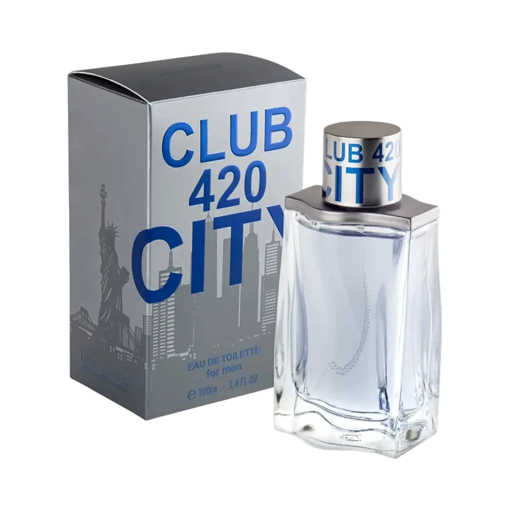 Club 420 City For Men Eau de Toilette Masculino - Linn Young - Universo do Perfume