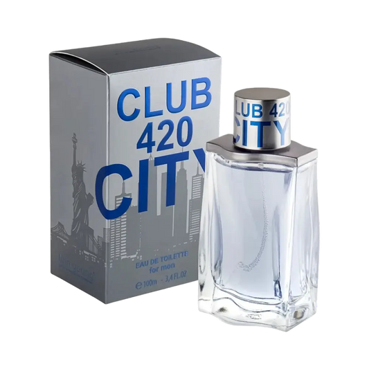 Club 420 City For Men Eau de Toilette Masculino - Linn Young - Universo do Perfume