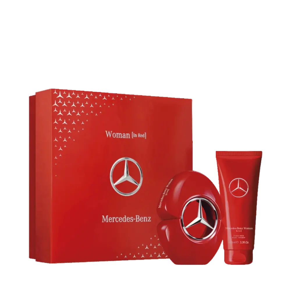 Kit Woman In Red Eau de Parfum Feminino - Mercedes-Benz - Universo do Perfume