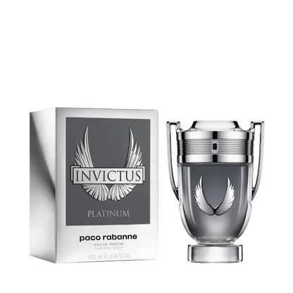 Invictus Platinum Eau de Parfum Masculino - Paco Rabanne - Universo do Perfume