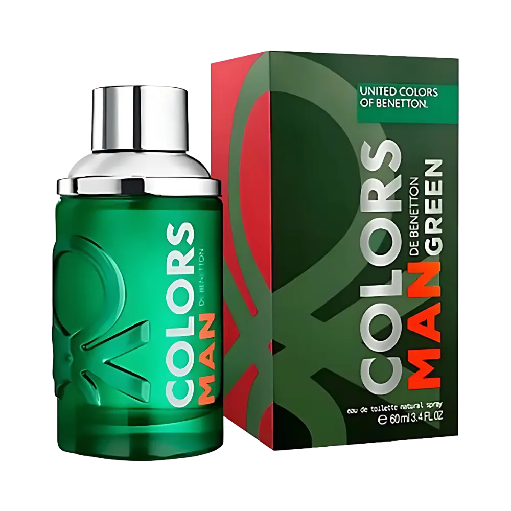 Colors Man Green Eau de Toilette Masculino - Benetton - Universo do Perfume