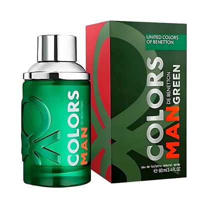Colors Man Green Eau de Toilette Masculino - Benetton - Universo do Perfume