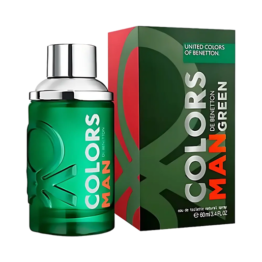Colors Man Green Eau de Toilette Masculino - Benetton - Universo do Perfume
