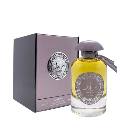 Ra'ed Silver Eau de Parfum Masculino - Lattafa 100ml - Universo do Perfume