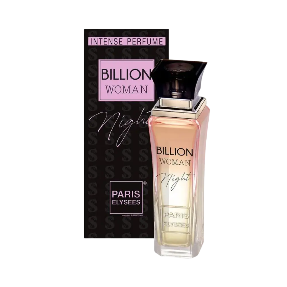 Billion Woman Night Eau de Toilette Feminino - Paris Elysees - Universo do Perfume