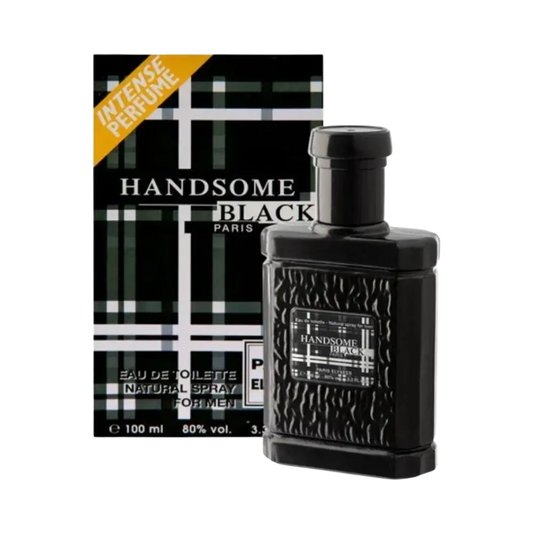 Handsome Black For Men Eau de Toilette Masculino - Paris Elysees - Universo do Perfume