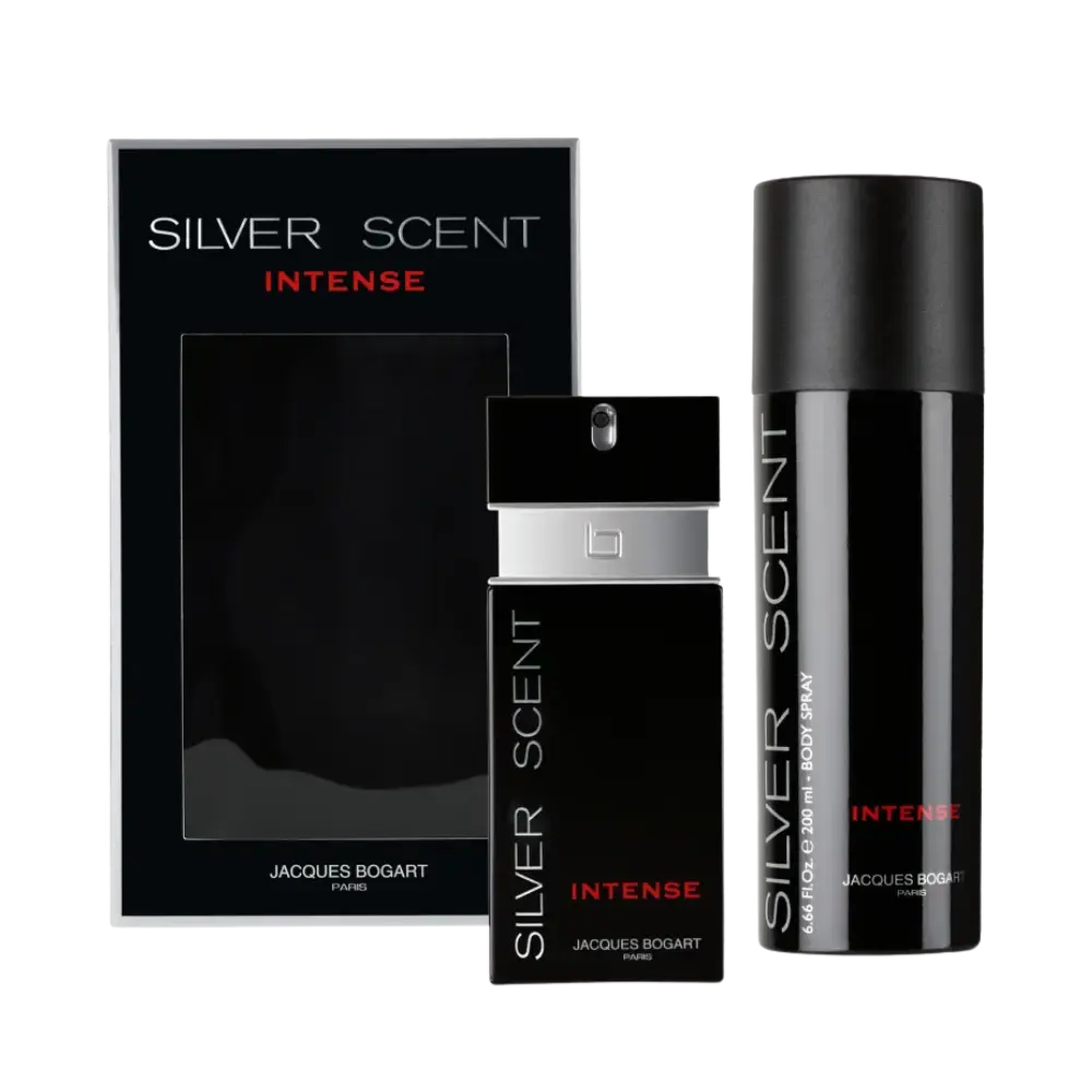 Kit Silver Scent Intense Masculino Eau de Toilette - Jacques Bogart - Universo do Perfume