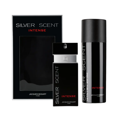 Kit Silver Scent Intense Masculino Eau de Toilette - Jacques Bogart - Universo do Perfume