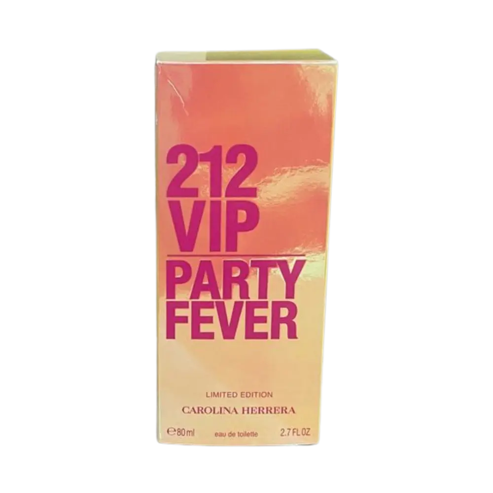 212 VIP Party Fever Limited Edition Eau de Toilette Feminino - Carolina Herrera - Universo do Perfume