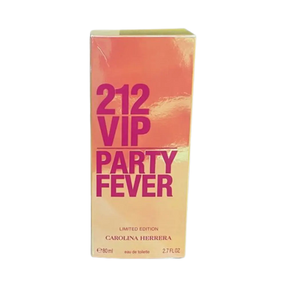 212 VIP Party Fever Limited Edition Eau de Toilette Feminino - Carolina Herrera - Universo do Perfume
