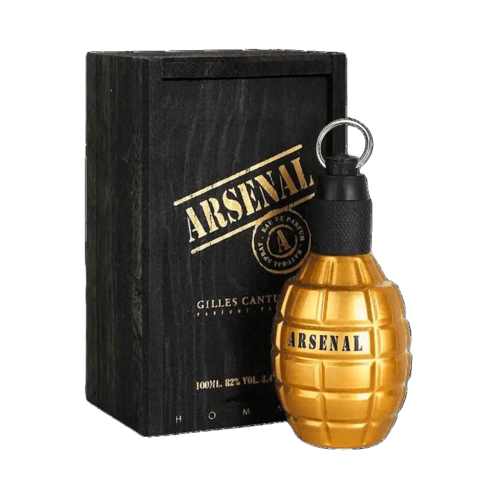 Arsenal Gold Eau de Parfum Masculino - Gilles Cantuel - Universo do Perfume