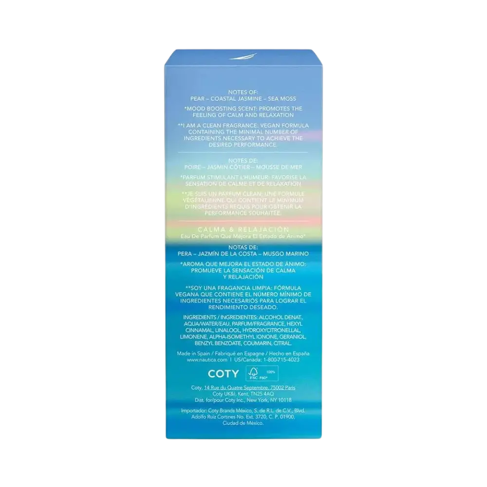 Nautica Jasmine Coast Eau de Parfum Feminino - Nautica - Universo do Perfume