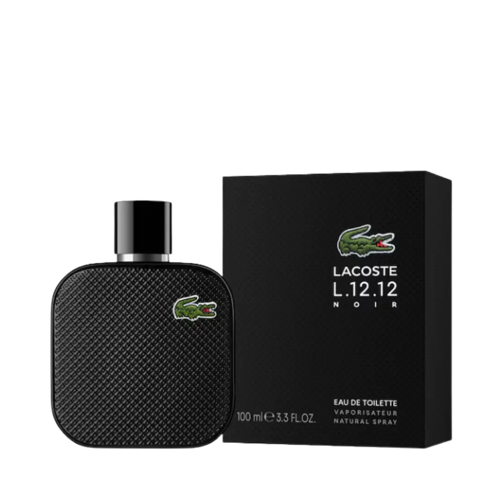 L.12.12 Noir Eau de Toilette Masculino - Lacoste - Universo do Perfume