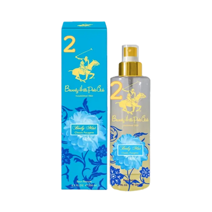 Polo Club 2 Body Mist Classic Fougere Pour Femme Feminino - Giorgio Beverly Hills 200ml - Universo do Perfume