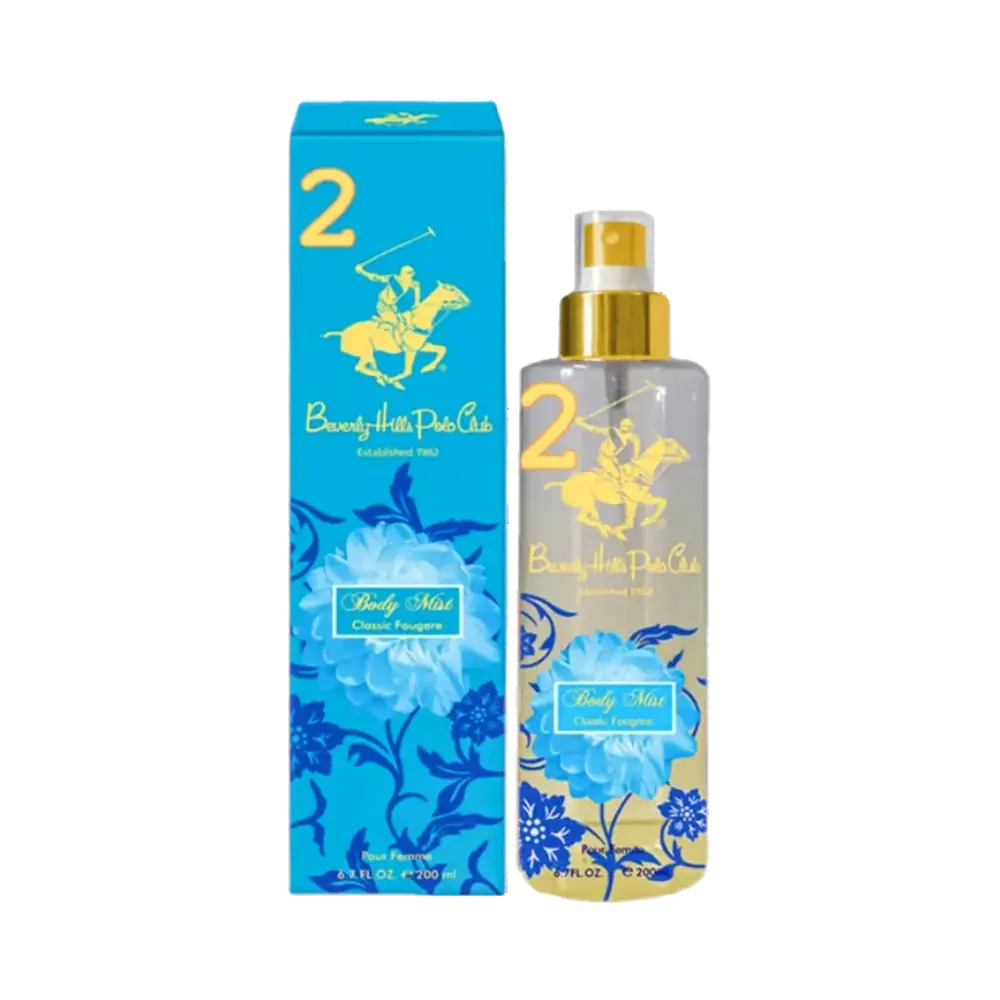 Polo Club 2 Body Mist Classic Fougere Pour Femme Feminino - Giorgio Beverly Hills - Universo do Perfume