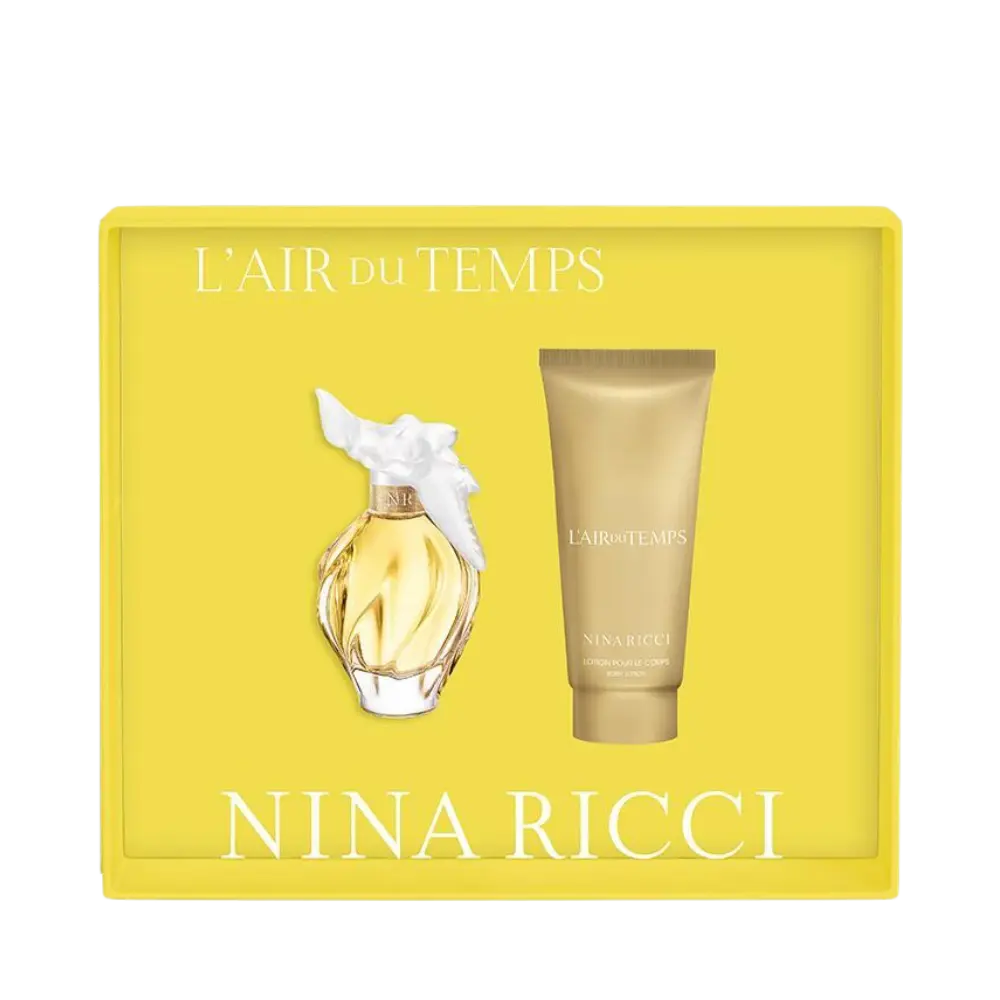 Kit L'Air Du Temps Eau de Toilette Feminino - Nina Ricci - Universo do Perfume