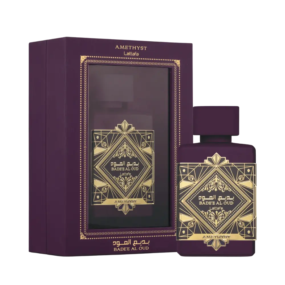 Bade'e Al Oud Amethyst Eau de Parfum Unissex - Lattafa - Universo do Perfume