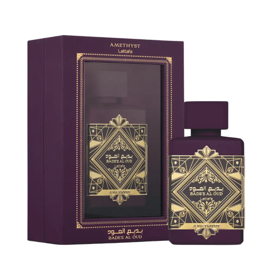 Bade'e Al Oud Amethyst Eau de Parfum Unissex - Lattafa - Universo do Perfume
