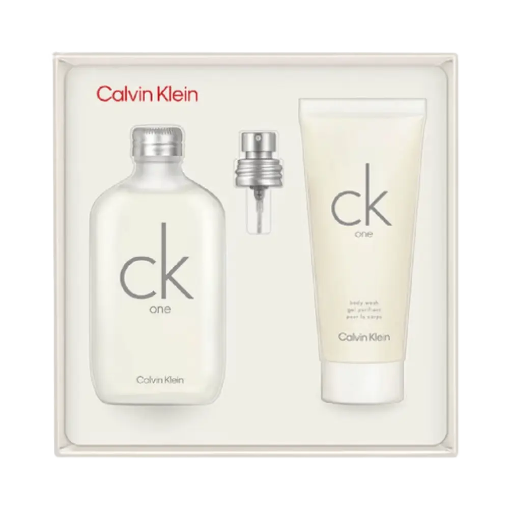 Kit CK One Unissex Eau de Toilette 100ml + Shower Gel 100ml - Calvin Klein - Universo do Perfume