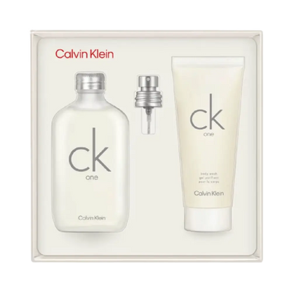 Kit CK One Unissex Eau de Toilette 100ml + Shower Gel 100ml - Calvin Klein - Universo do Perfume