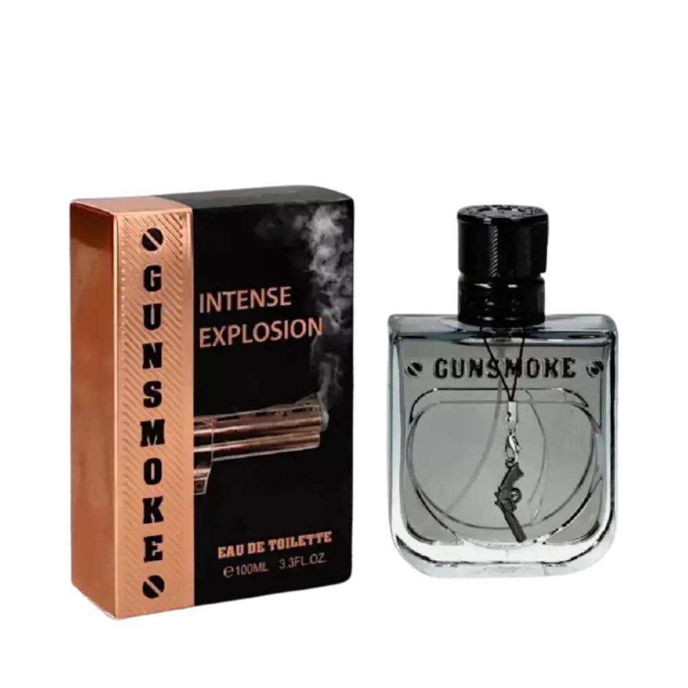 Gunsmoke Intense Explosion Eau de Toilette Masculino - Linn Young - Universo do Perfume